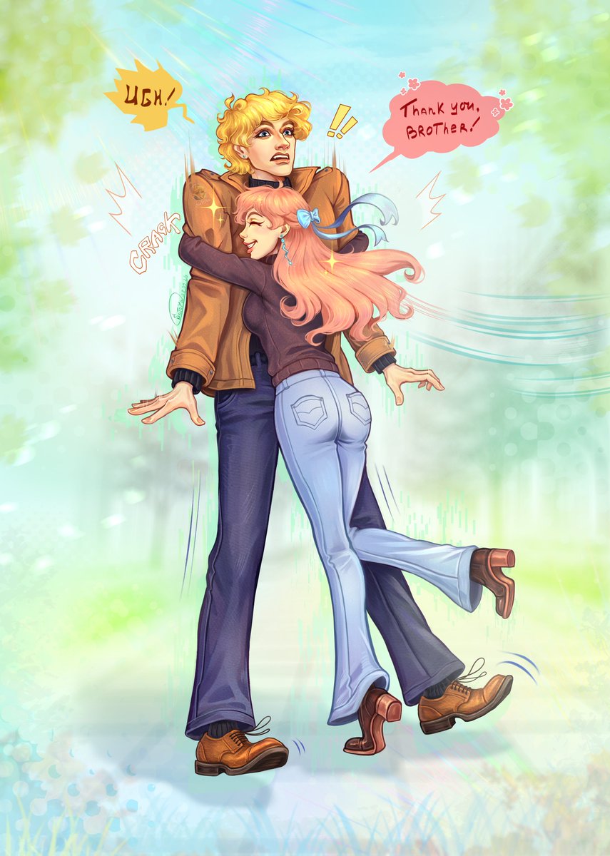 SaToYa_Li's tweet photo. β‘οΈHappy birthday, Remi!β‘οΈ
Arlo also gave her new lightning-bolt earrings!
Some headcanon: After the death of Rei, Remi's older brother, Arlo treats Remi like a younger sister
#unordinary #unordinarywebtoon #webtoonfanart https://t.co/exM6U4Bgmw