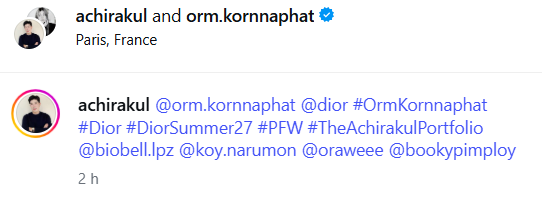 beminefame's tweet photo. ทุกคนค้าบโพสนี้ Orm Kornnaphat รับคอลแลปกับพี่ฟ้าแล้ว สาดไปคับสมาชิกสาดเอนเกจให้คนสวยหน่อยค้าบ https://t.co/s6wFJRhEKf