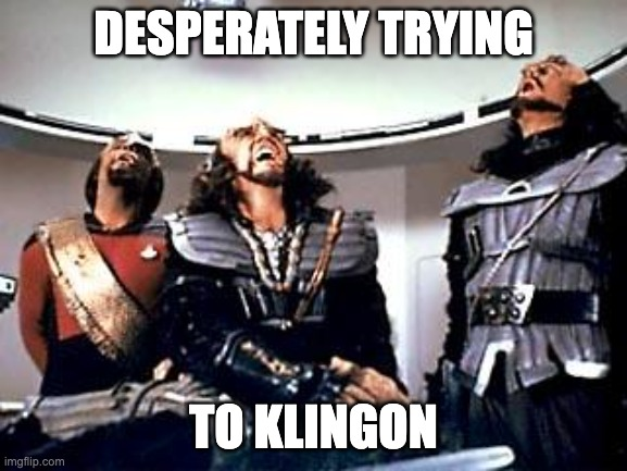 DrAndreDavid's tweet photo. To those in fear of losing power.

And I hope Kahless can forgive me for I could not resist. https://t.co/Xylb6qDP7g