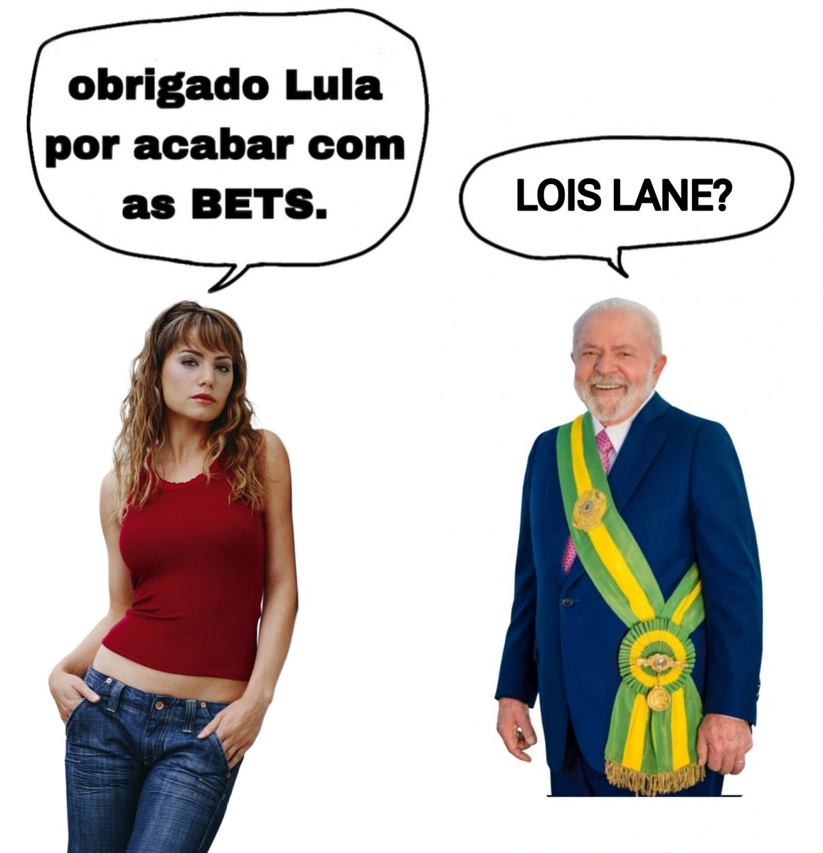 acervolaneville's tweet photo. Lois Lane é 100% contra as BETS https://t.co/9tSLGeRhr2