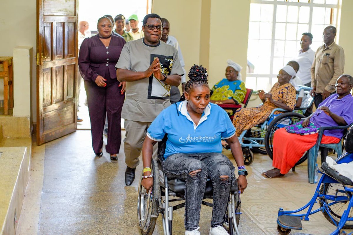 SpeakerKLusaka's tweet photo. 110 PWDs received free wheelchairs today, bringing beneficiaries to 735. As a County government, we are breaking mobility barriers and restoring dignity, independence and opportunity for persons with disabilities across Bungoma .

#PWDInclusion  #EmpoweringPWDs https://t.co/5A0Z6XLrzH
