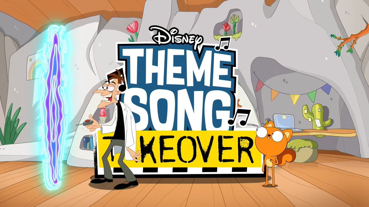 davidmarchie's tweet photo. Here's to 2nd Anniversary of Theme Song Takeover "Dr. Doofenshmirtz takes over Kiff! #PhineasAndFerb #Kiff #ThemeSongTakeover #2ndAnniversary #DisneyKiff https://t.co/5ACYyIiTTC
