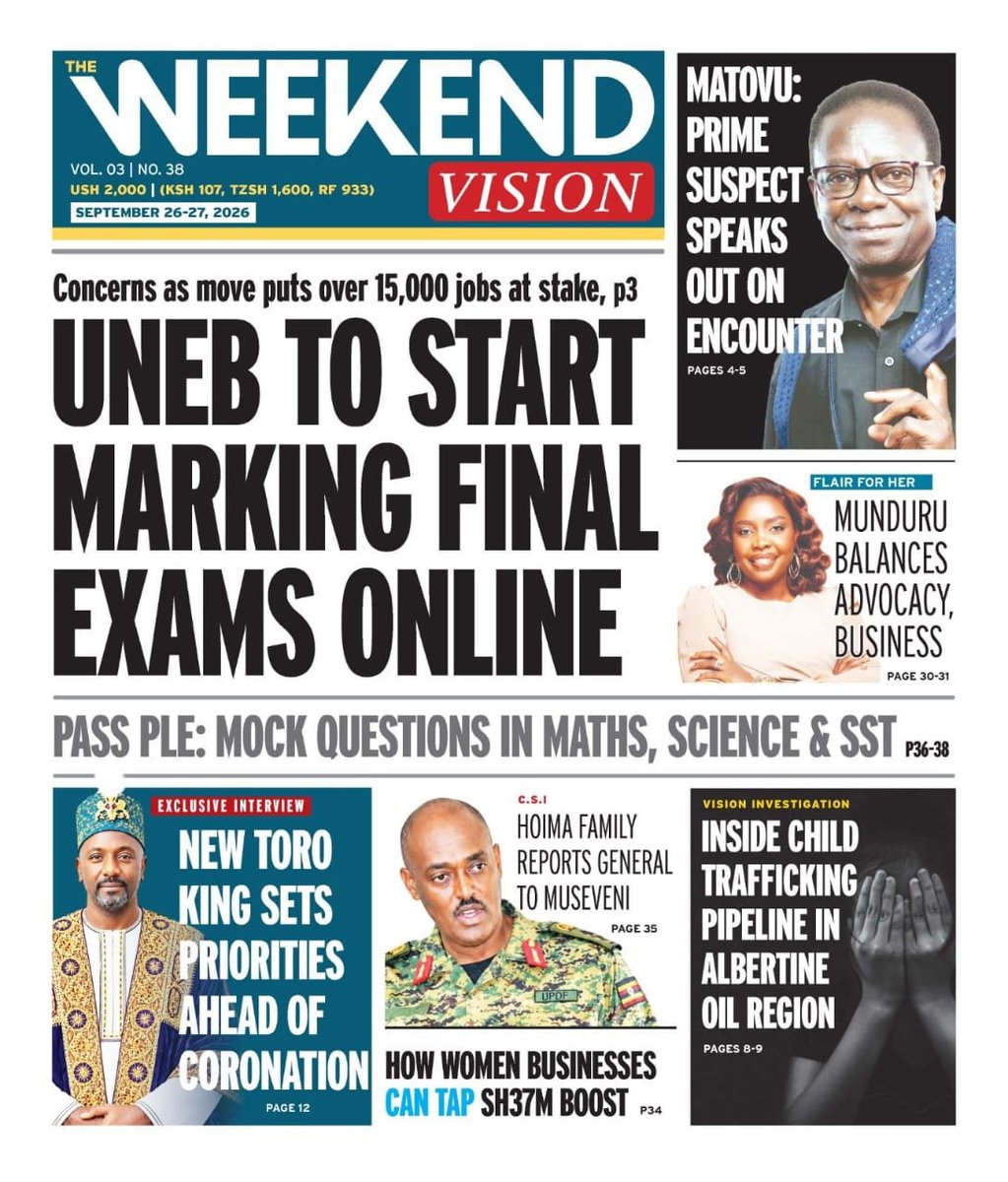 powerfmuganda's tweet photo. UNEB is exploring online marking, and it got me thinking…

What is the OTHER thing in Uganda that you think is long overdue for a technological upgrade? 👀

#NightFall

📸 @newvisionwire https://t.co/KcXx17QLMf