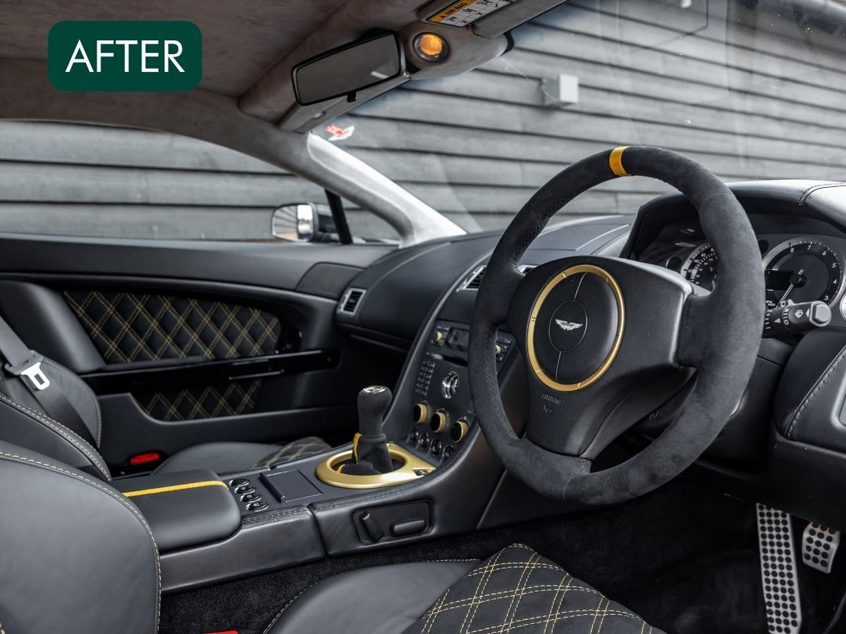 nicholas_mee's tweet photo. We are pleased to share the details of an interior refurbishment and personalisation project recently completed for a client's 2006 Aston Martin V8 Vantage.
Watch the full video: https://t.co/ChGaMWWAjK
#AstonMartin #V8Vantage #Interiortrim https://t.co/iP0jfqxpfd