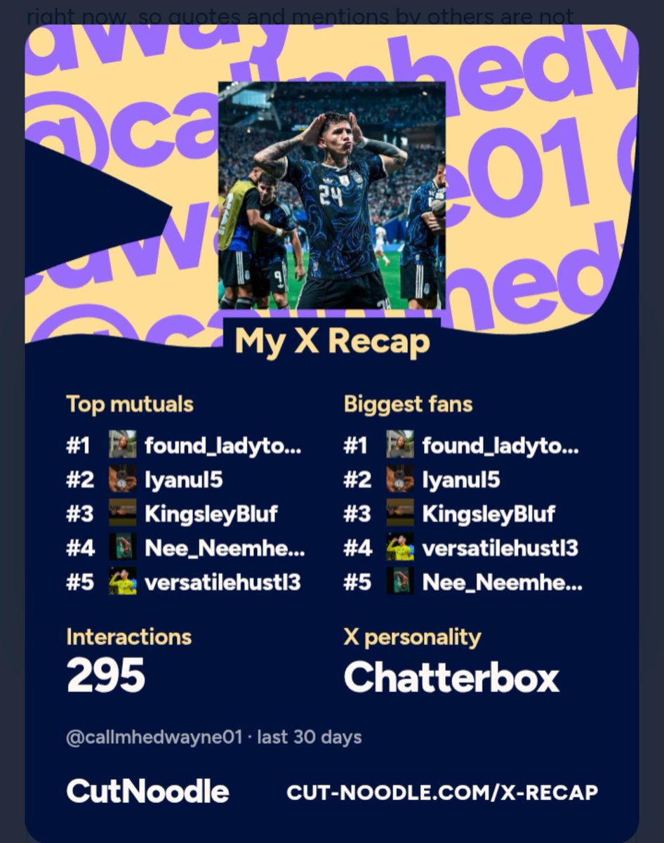 callmhedwayne01's tweet photo. Decided to try this stuff out and this is the results 
@found_ladytope  I don't know what to say oo 😂 
@IyanuI5 🫂🤍
@KingsleyBluf real man 🫂 
@Nee_Neemheart_ 💗
@versatilehustl3 my real competitor for football but na real gee 🤍 
@staydowndustin I be big fan shaa https://t.co/05tvqnyByQ