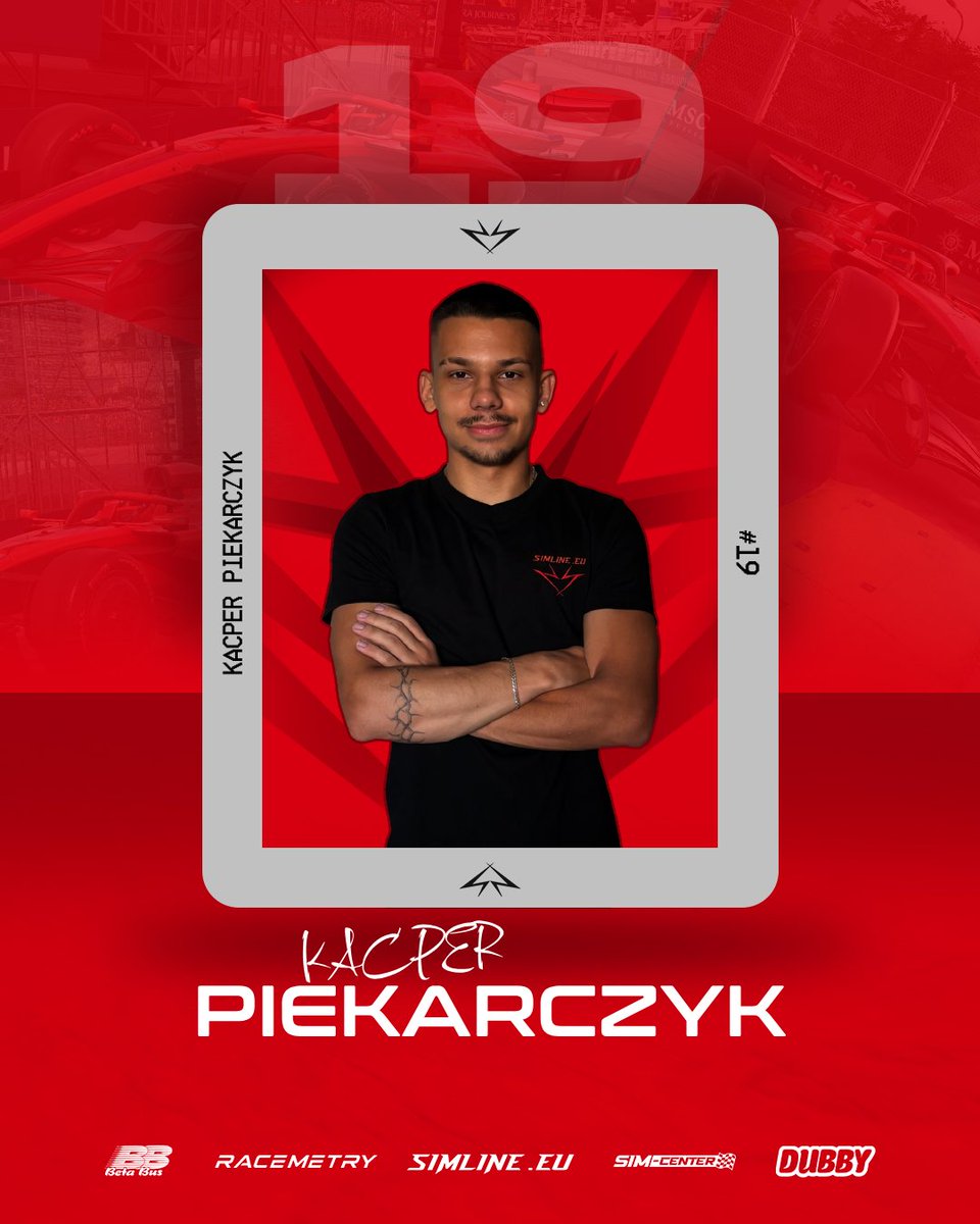 SimlineRivalsRT's tweet photo. 🔴@Piekarczyk07 joins the team.

We don’t dwell on yesterday. We look at how you show up today — accountable, sharper, ready for the next fight.

First outing already in the books.

You’ve got our trust. Now write the next chapter with us. https://t.co/PsUwEYneZo