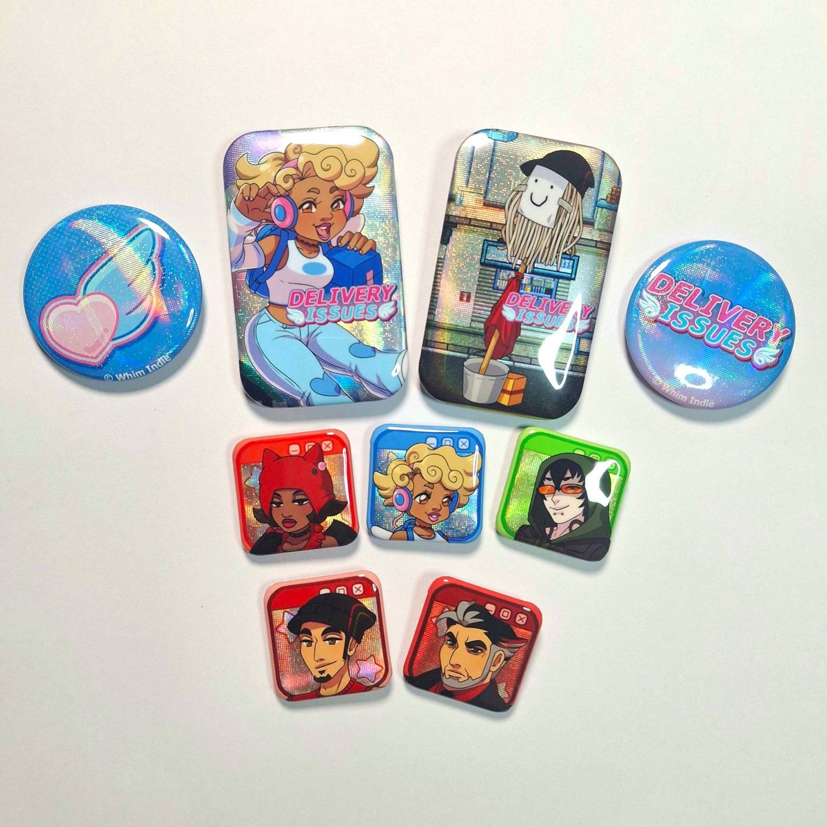 whimindie's tweet photo. Take a peek 👀 at some of the physical rewards offered for our kickstarter campaign!
We have stickers, buttons and keychains of characters from the game!
You can also get a mousepad that features the outside view of some of the levels!
#Indiegamedev #kickstarter #retrogaming https://t.co/l9u9Dw5FIs