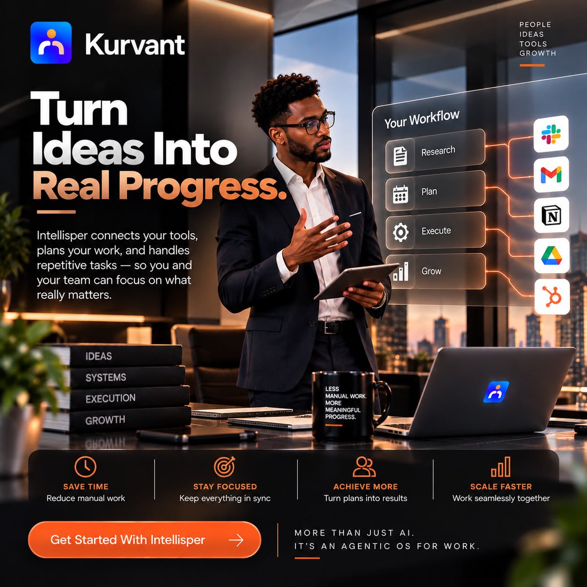kurvantHQ's tweet photo. Spend less time managing processes and more time building, executing, and growing.Get Started With Intellisper.

#Intellisper #AgenticOS #WorkSmarter #BusinessGrowth #Productivity #Workflow #DigitalTransformation #FutureOfWork https://t.co/kx3Rfi5NiJ