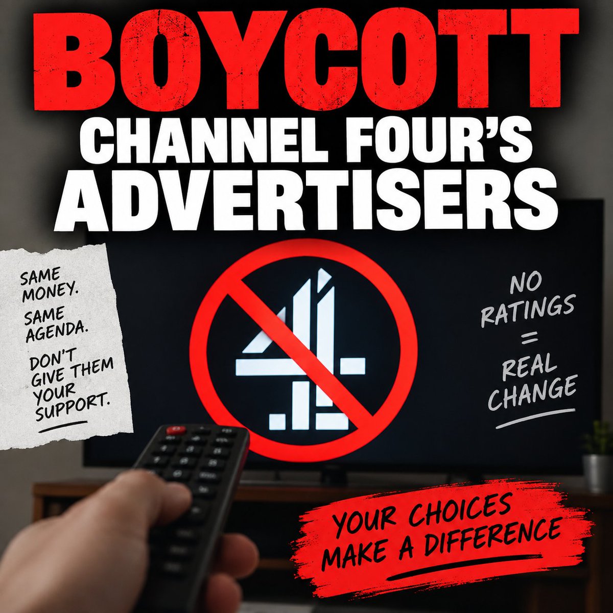 SallyRaynor1's tweet photo. @Channel4News @Verbatim_Media Extreme left wing Channel 4 needs to be investigated by the police https://t.co/39FcRoZJw4