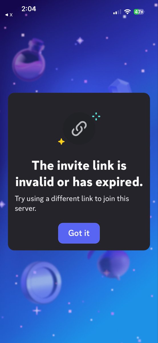 buttoonrl's tweet photo. @AlphaKep HELP ME! can’t get into your server. And I’ve tried from your twitter link and your twitch !discord link and I just get this. https://t.co/G7OpWMkW25