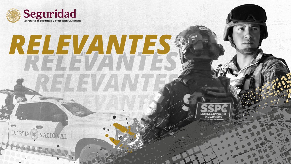 SSPCMexico's tweet photo. Como parte de la Estrategia Nacional de Seguridad, el @GabSeguridadMX mantiene acciones permanentes en distintas entidades del país, conoce los principales resultados del 25 al 27 de septiembre. https://t.co/zbGKt7xBMw https://t.co/EZopTmXNF6