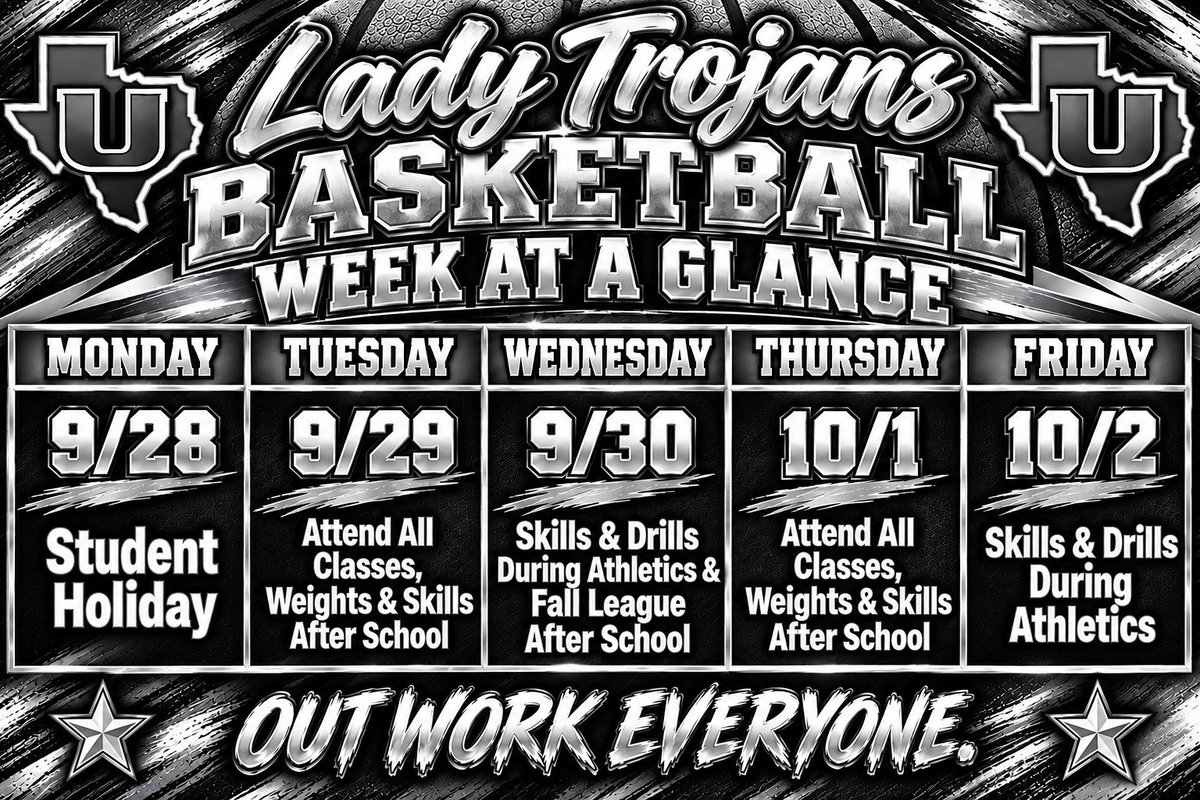 WacoU_GBB's tweet photo. Another Week To Get Better LETS WORK LADIES!
#OWE https://t.co/A5mzGJDUvy