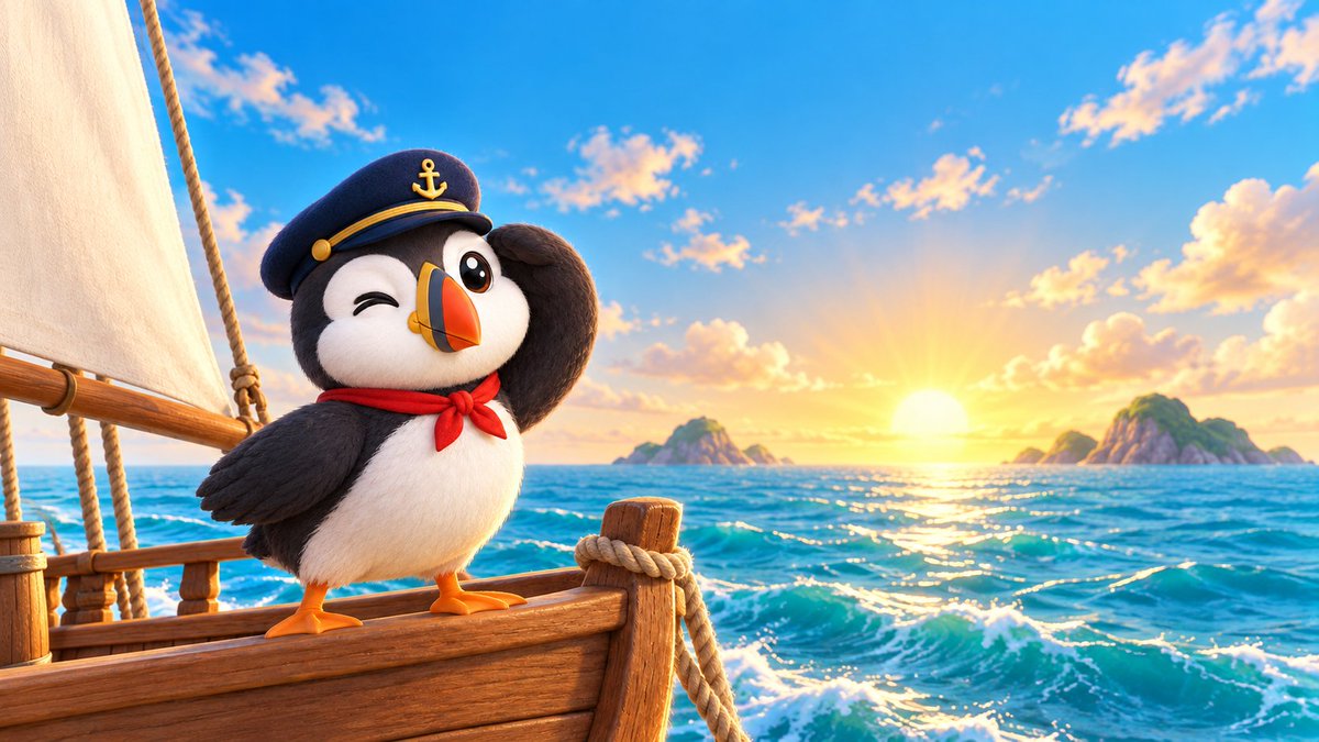 ppuffins's tweet photo. New week, new voyage 🐧

Time to send your puffins back to sea and keep climbing the leaderboard! https://t.co/iHL1I4sHA3