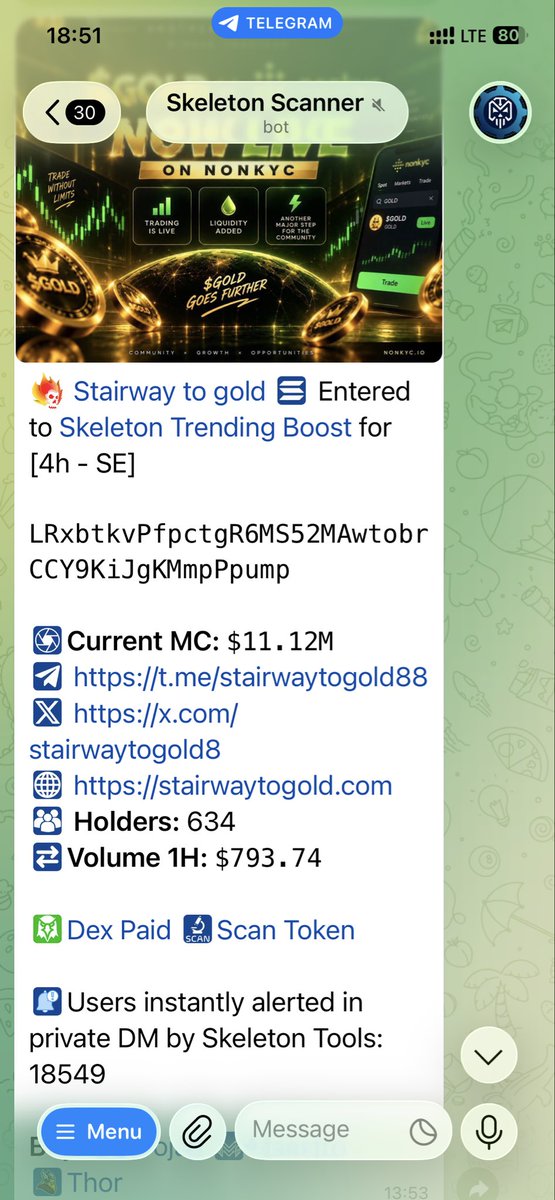 Godo_uchiha's tweet photo. @starboybennyyyy @CallThe_Board Spot on. A Skeleton push gets us off the sidelines and straight onto the trader leaderboard. It’s the fastest way to kickstart the volume flywheel, let’s lock it in with $BOARD https://t.co/vUHpS36uaf