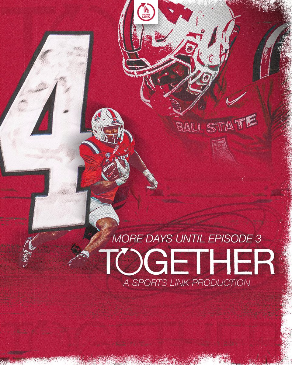 bsusportslink's tweet photo. 4️⃣ more days...
Episode 3 of Ball State Sports Link's TOGETHER releases October 1st.
#WeFly • #ChirpChirp • #TOGETHER https://t.co/pPENvzClGj