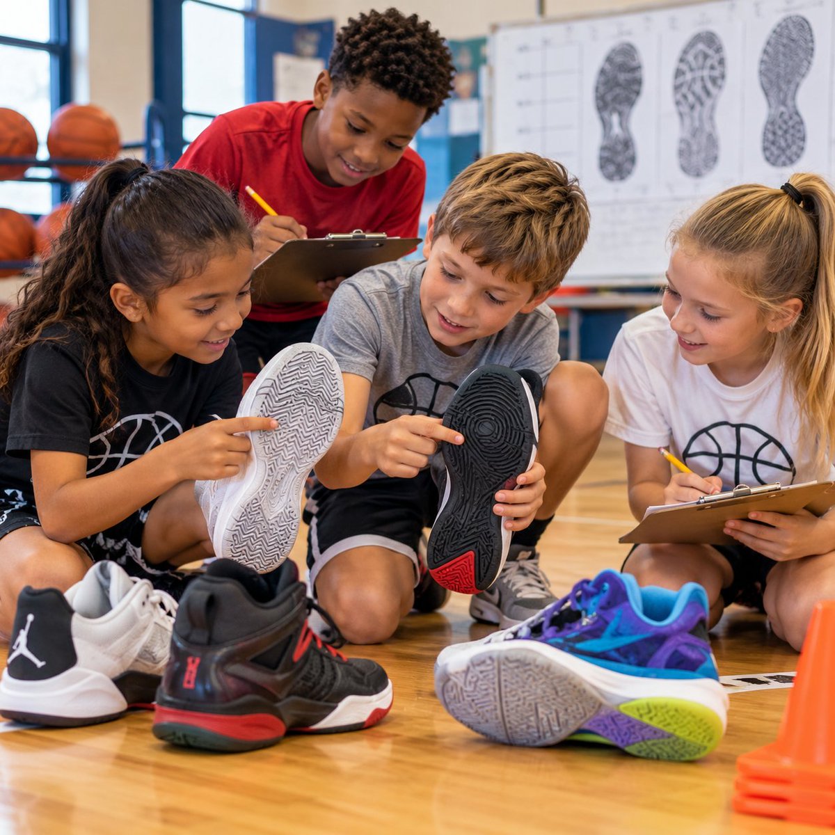 STEMsportsUSA's tweet photo. 🏀 Why doesn't a player slide every time they change direction?
👟 FRICTION.
But what changes the grip?
Surface? Material? Conditions?
Before students test it, have them predict it.
Sports create the question. STEM investigates it.
#STEMSports #BasketballSTEM #SportsScience https://t.co/Gcd23ZXybu