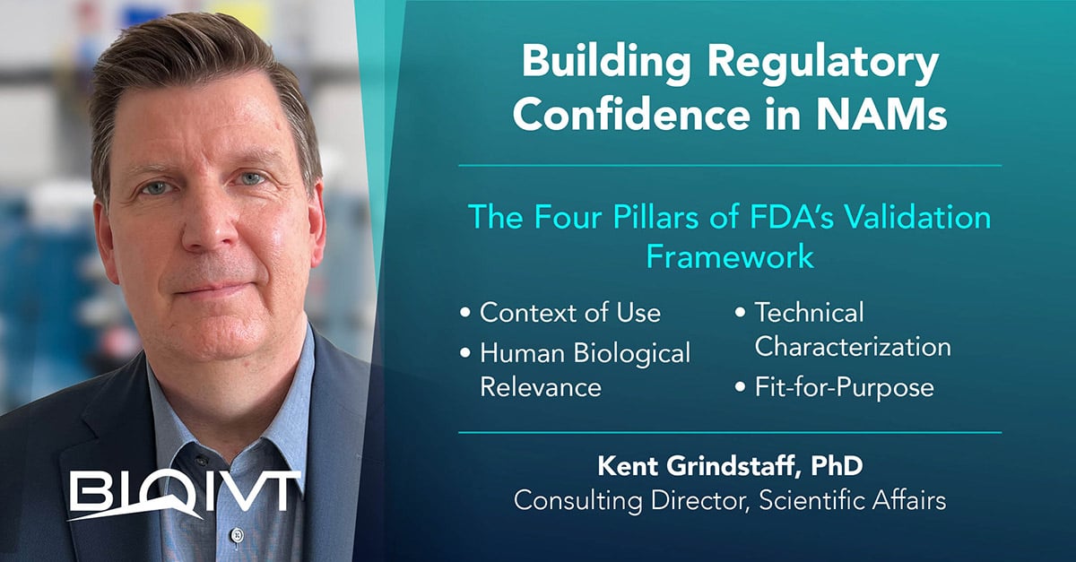 BioIVT's tweet photo. Rather than endorsing specific technologies, the #FDAโs 2026 draft #NAMs guidance provides a framework for choosing the right model for the right question and generating data that are both scientifically relevant and decision ready. Learn more: https://t.co/VAly2mqdXx https://t.co/bGb10AOlow