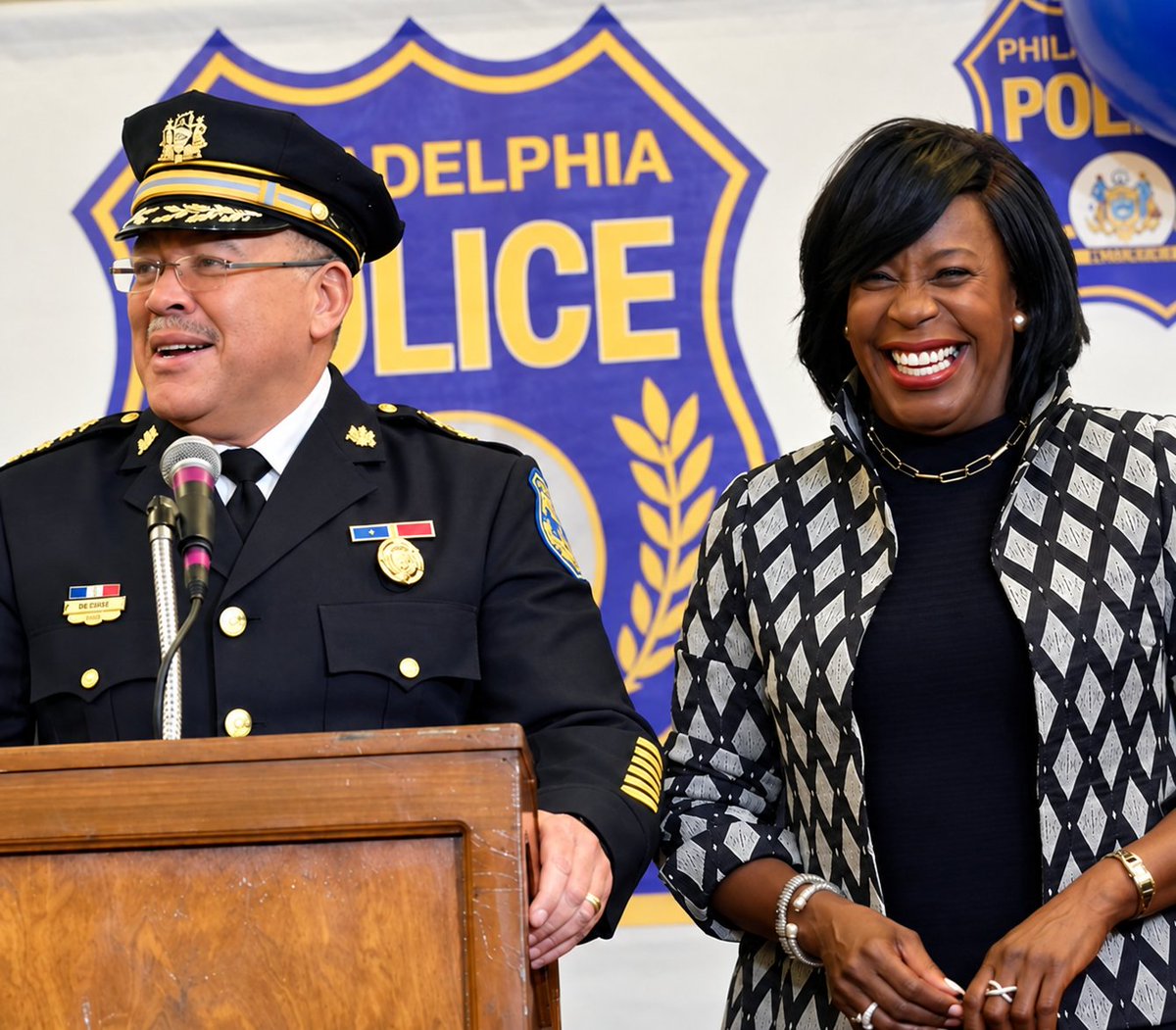 PPDCommish's tweet photo. Today marks 1,000 days of @PhillyMayor Cherelle L. Parker’s administration - and an opportunity to reflect on Philly's public-safety progress and the work ahead.

As of Sept. 25, YTD:
⬇️ Homicides: 21.3%
⬇️ Shooting victims: 28.7%
⬇️ Property crime: 8.5%
⬇️ Violent crime: 3.4% https://t.co/mqFU8qghgX