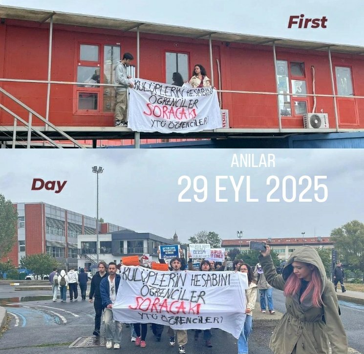 antifa311's tweet photo. Geçen sene Yıldız Teknik'i kapatılan kulüplerimizle açmıştık. Bu sene ise bizi kriminalize etmeye çalışan yönetime dair gençlik örgütleri olarak açtığımız stant ile. https://t.co/ON56Xrfcc0