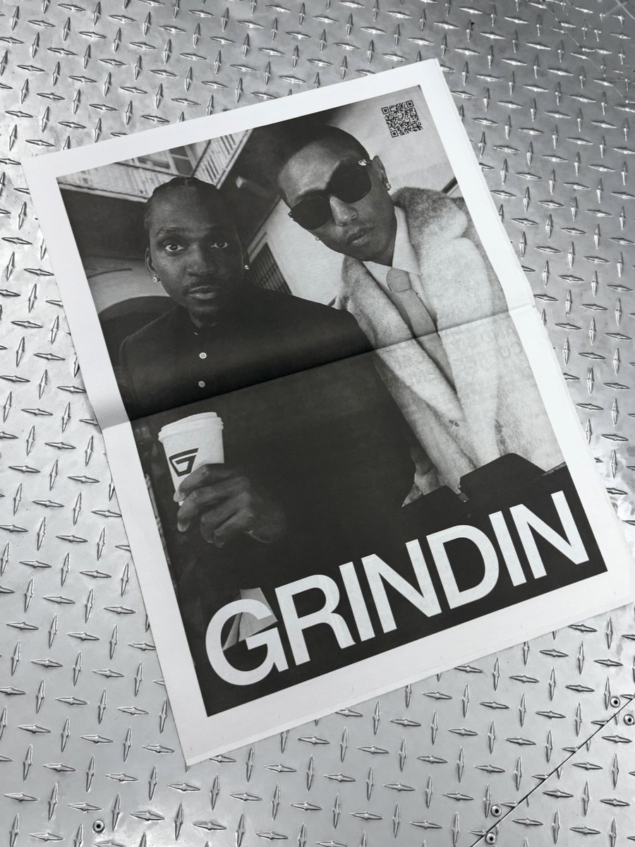 GRINDIN's tweet photo. The Daily GRIND: A limited edition paper turned NYC #GRINIDNcoffee tour favorite. 

We had to post it up, front cover to back, so everyone GRINDIN can read all about it.

What headline did we miss? https://t.co/Xy77ECJSrl https://t.co/ua7oTVah3J