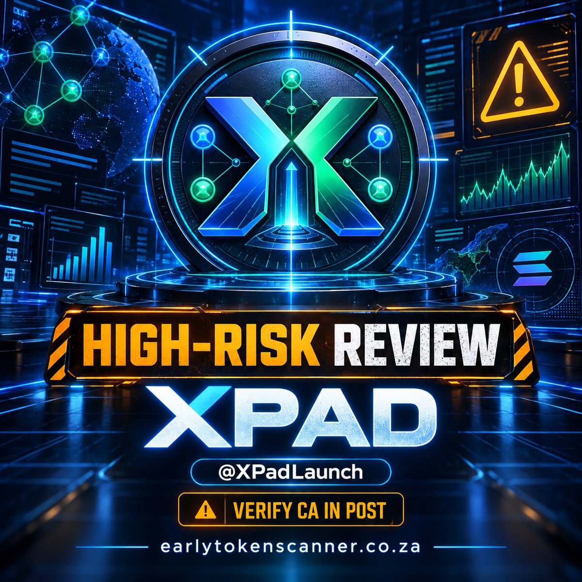 EarlyTokenSc's tweet photo. ⚠️ HIGH-RISK SCANNER REVIEW: XPad ($XPAD)

Listed project account: @XPadLaunch

CA:
FFzTy32bZbPA8zRLbbiWoNzW2emGv86tUxaoqhz1pump

The project describes XPad as a platform for turning X handles into token markets.

🌐 https://t.co/TTqBiF3BI5
Research only. NFA. https://t.co/qNKKaP7HvO