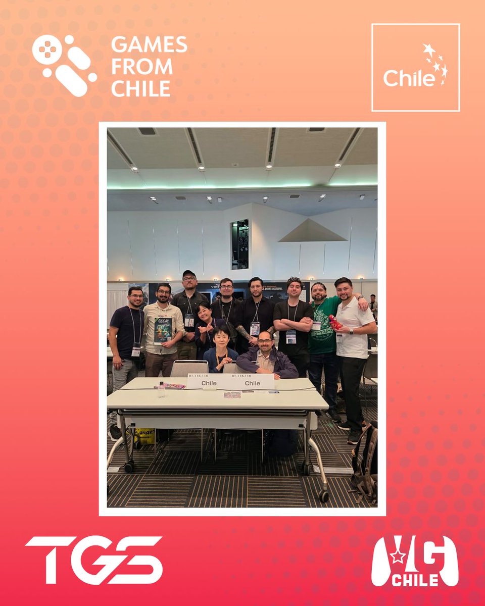 vgchile's tweet photo. Chile cierra su participación en #TokyoGameShow2026 🇨🇱🇯🇵 
Nos llevamos nuevos vínculos, aprendizajes y mucho orgullo. Gracias a los estudios, visitantes e instituciones que hicieron posible esta experiencia. 🎮 @culturas_cl https://t.co/yog1wqpQhM