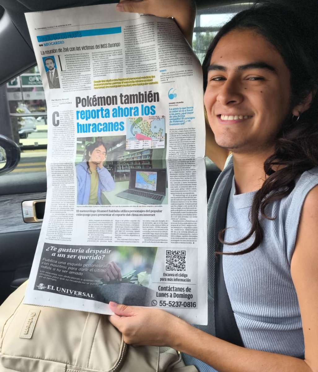 poketiempo_mx's tweet photo. Salí en el periódico AAAAAHHHHH

La nota abajo: ⬇️ https://t.co/pscGHbIE3O