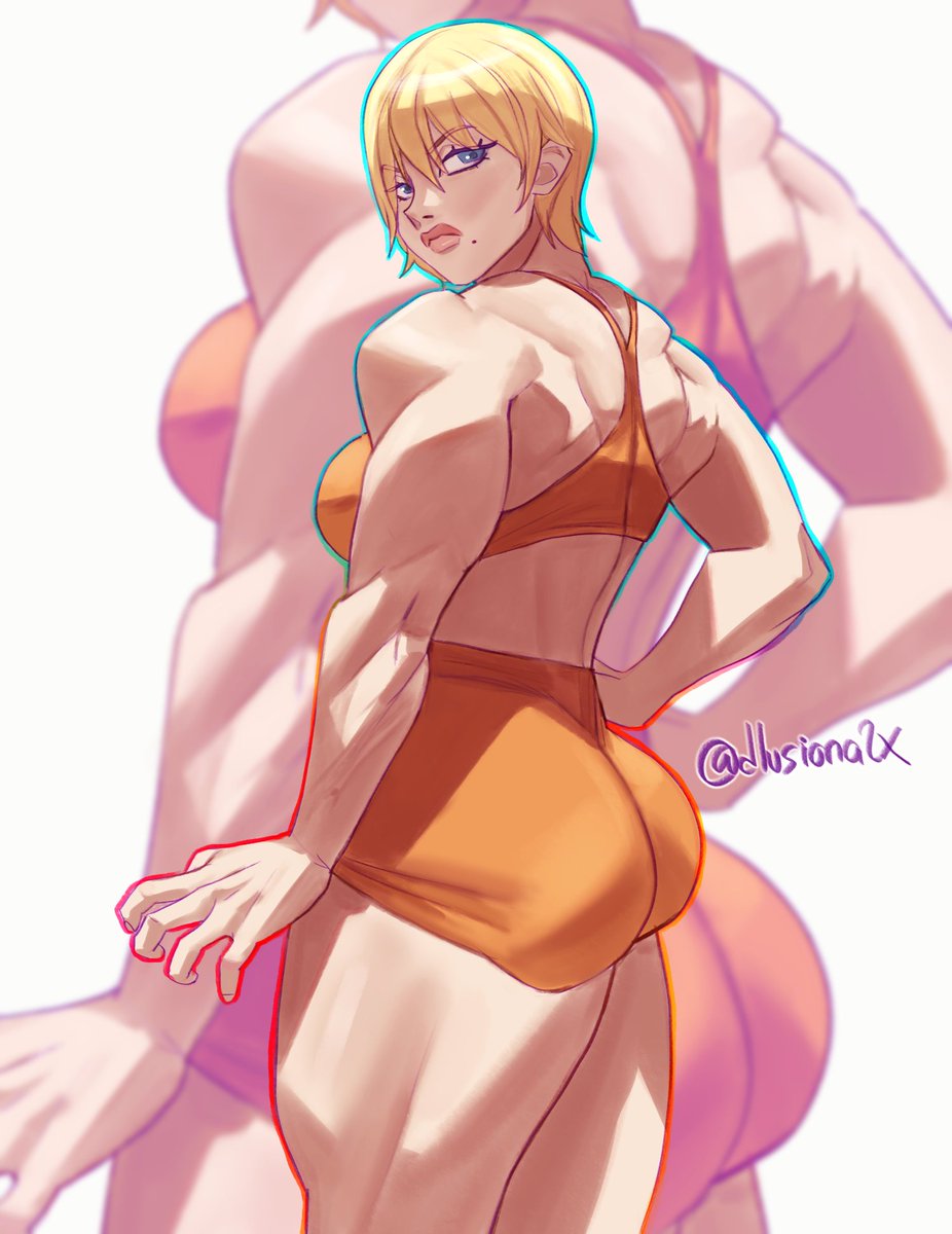 dlusionalx's tweet photo. Short hair Samus. LBF used as a reference. https://t.co/V1UjWDjnQQ