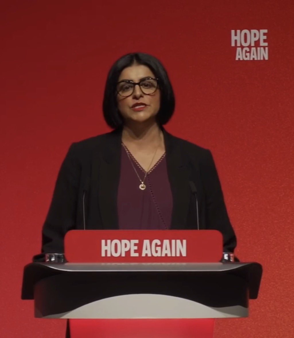 ArchRose90's tweet photo. I remember when numerous people told us that Shabana Mahmood would be the best hardline Home Secretary ever.

Now she’s speeding up the demographic change of the UK by opening "legal routes" via open borders charities and NGOs.

The most treasonous Home Secretary in my lifetime. https://t.co/Rrmmsdfqeh