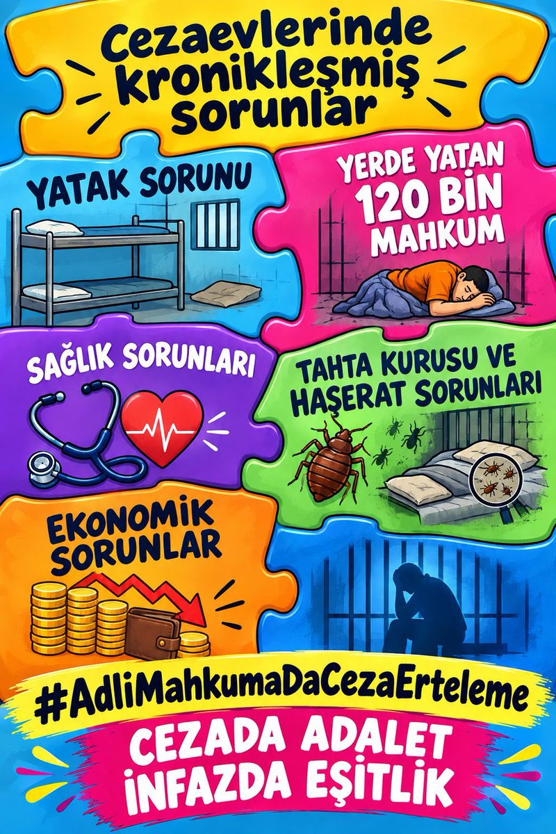 tribalcone's tweet photo. @mkoca66 İnfaz sistemindeki her değişiklik, benzer durumdaki kişiler arasında eşitlik ve hakkaniyet ilkeleri gözetilerek ele alınmalı. Ailelerin beklentileri de bu tartışmanın bir parçası olmalı.
CEZADA ADALET İNFAZDA EŞİTLİK
#AdliMahkumaDaCezaErteleme https://t.co/XIhAlaumc2