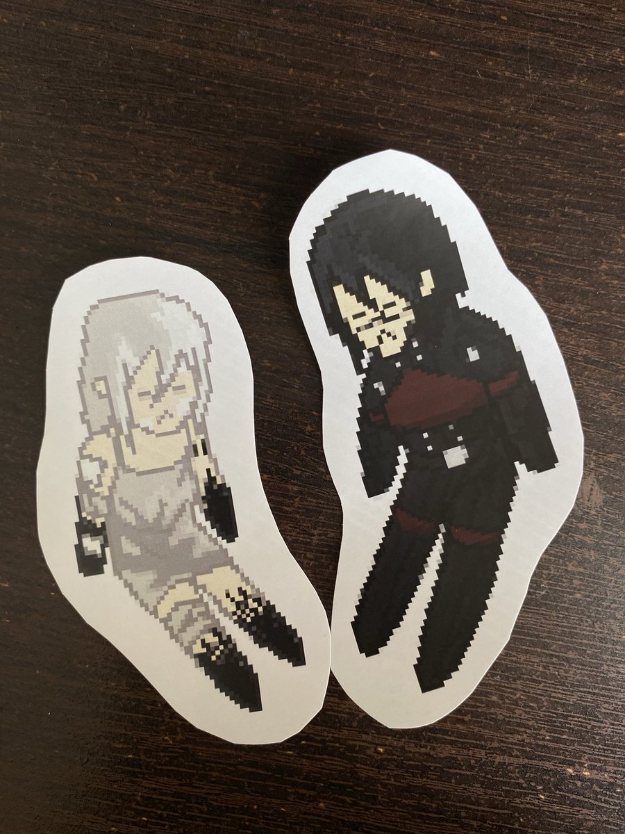 ANOctopus494343's tweet photo. Made some pixel robot lesbian stickers 
-
#signalis #signalisart https://t.co/vfMNdk65u8