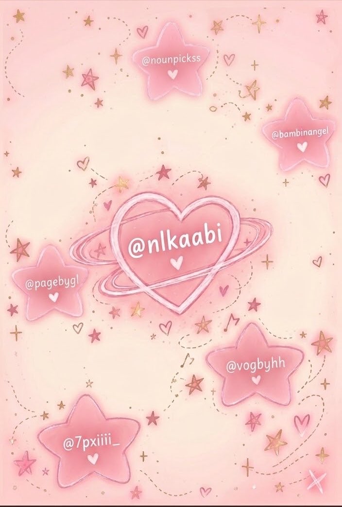 nlkaabi's tweet photo. حطييييت لكم نجمات هالاسبوع👼🏼🩷 https://t.co/W9Q2FwoHjF