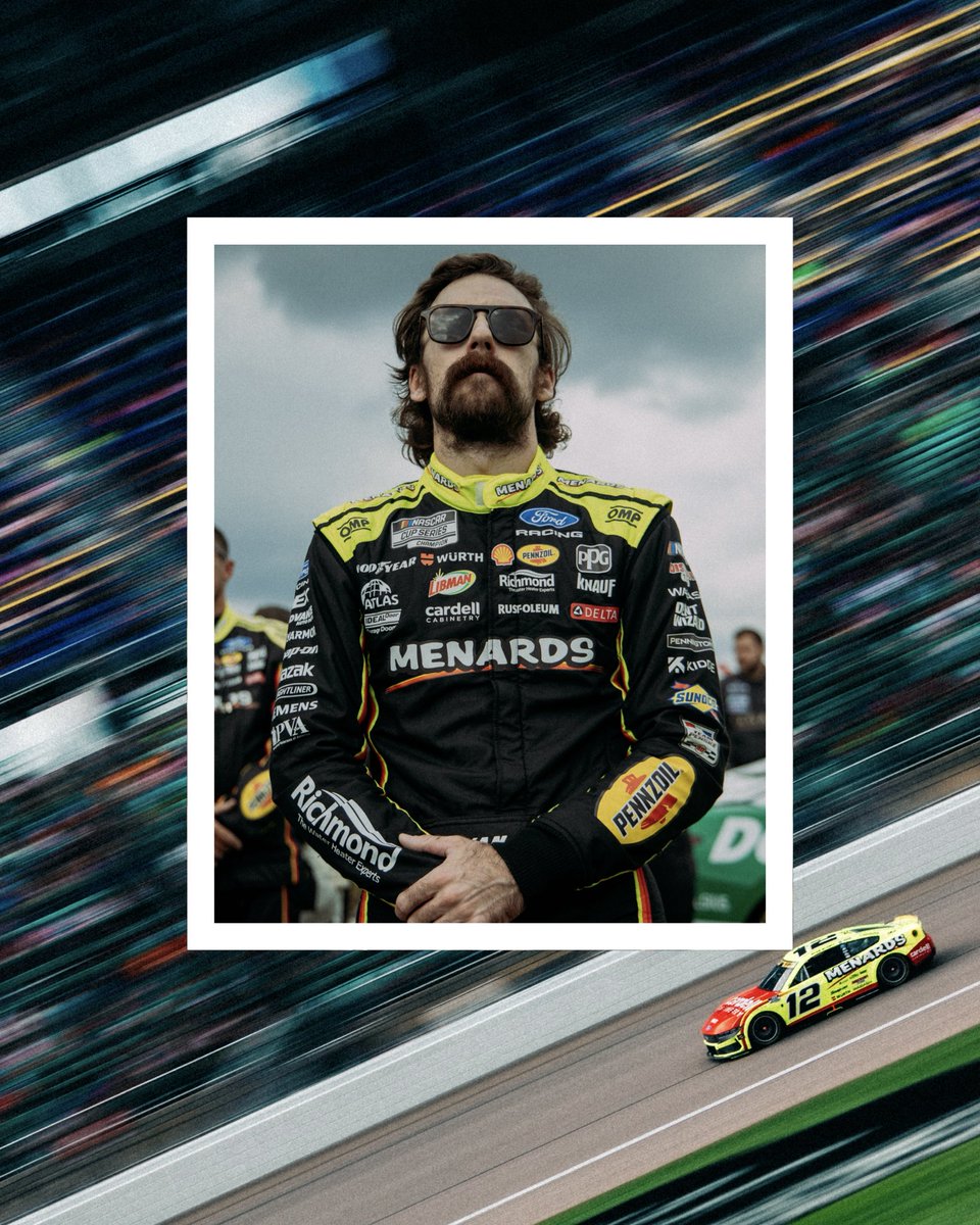 Blaney's tweet photo. We were moving at the end of the race. Really proud of the effort from our group. Thank you to all of my teammates and partners. https://t.co/Pcx8quOMUH
