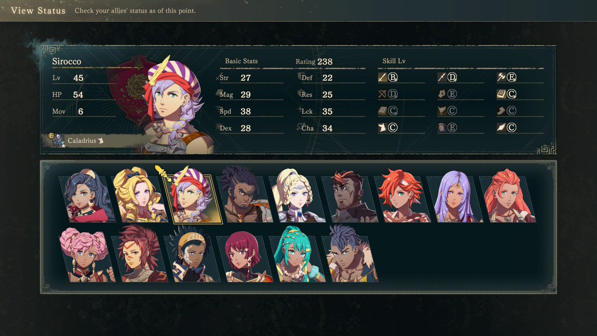 MatheusKEKW's tweet photo. @MitoRequiem The two strongest non-Lord units I’ve used were the Sirocco Caladrius and the Dragoon Esmeralda, but Esmeralda is on a whole other level,she can take down any enemy in the game in a single round and clear entire maps (Sirocco too, but his hit rates with the Levin Sword are sus) https://t.co/Atw3Uyx61h