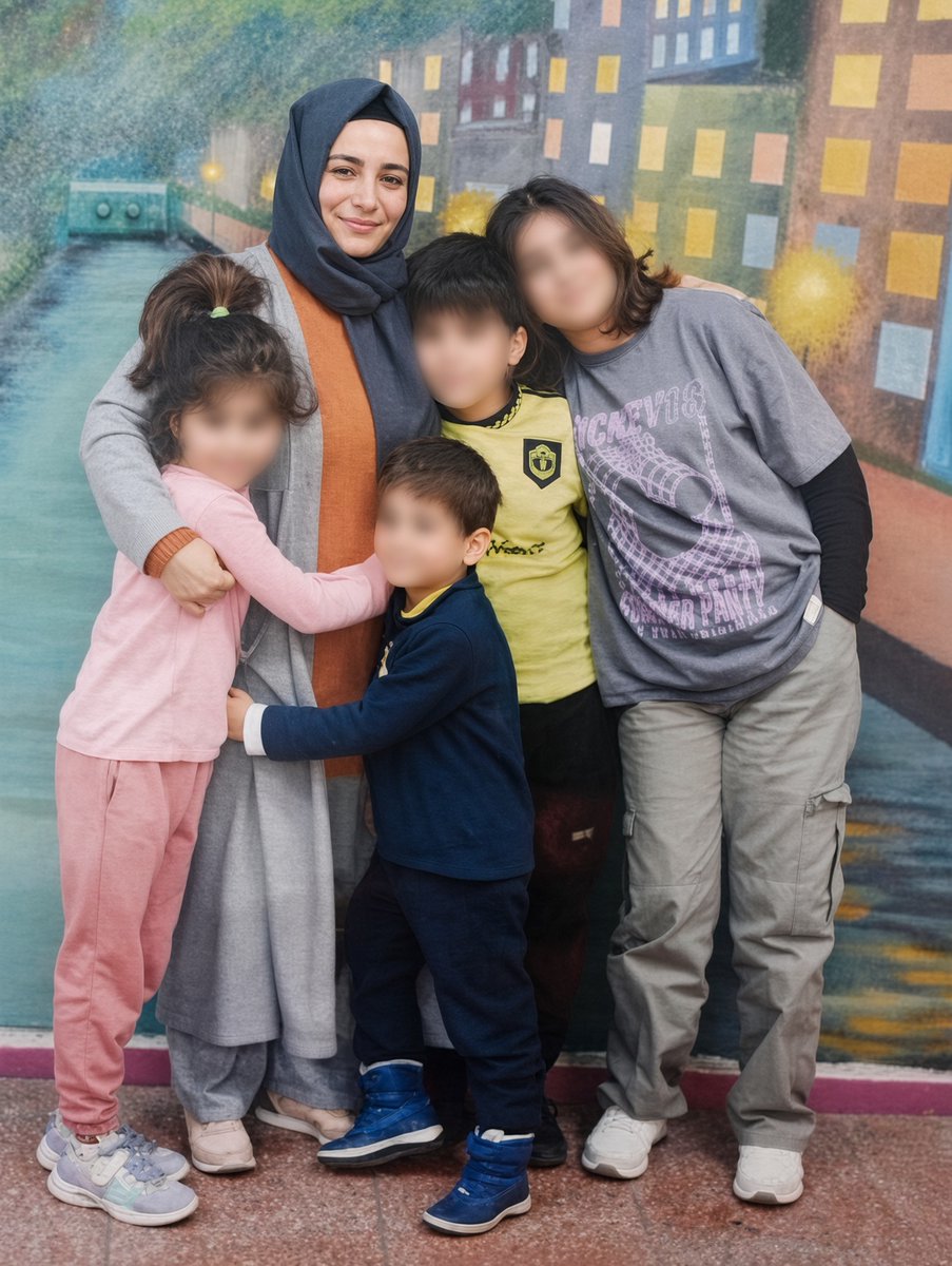 otekicocuk_x's tweet photo. 17 Haziran 2023’ten beri tutuklu olan 4 çocuk annesi Yeliz Temur, yıllardır evlatlarından uzak. Yıllarca hapiste kalan eşi 1 yıl önce tahliye oldu; fakat 4 kardeş tam babalarına kavuştuk derken bu kez annesiz kaldı.  
AİHM’in Yalçınkaya ve Yasak kararları masumiyetini açıkça teyit etmişken bu ayrılık neden? Çocukların çocukluğu anne-baba hasretiyle eriyip gitmesin. 
@Mhsnkrmzgl 

#SansüreHayır