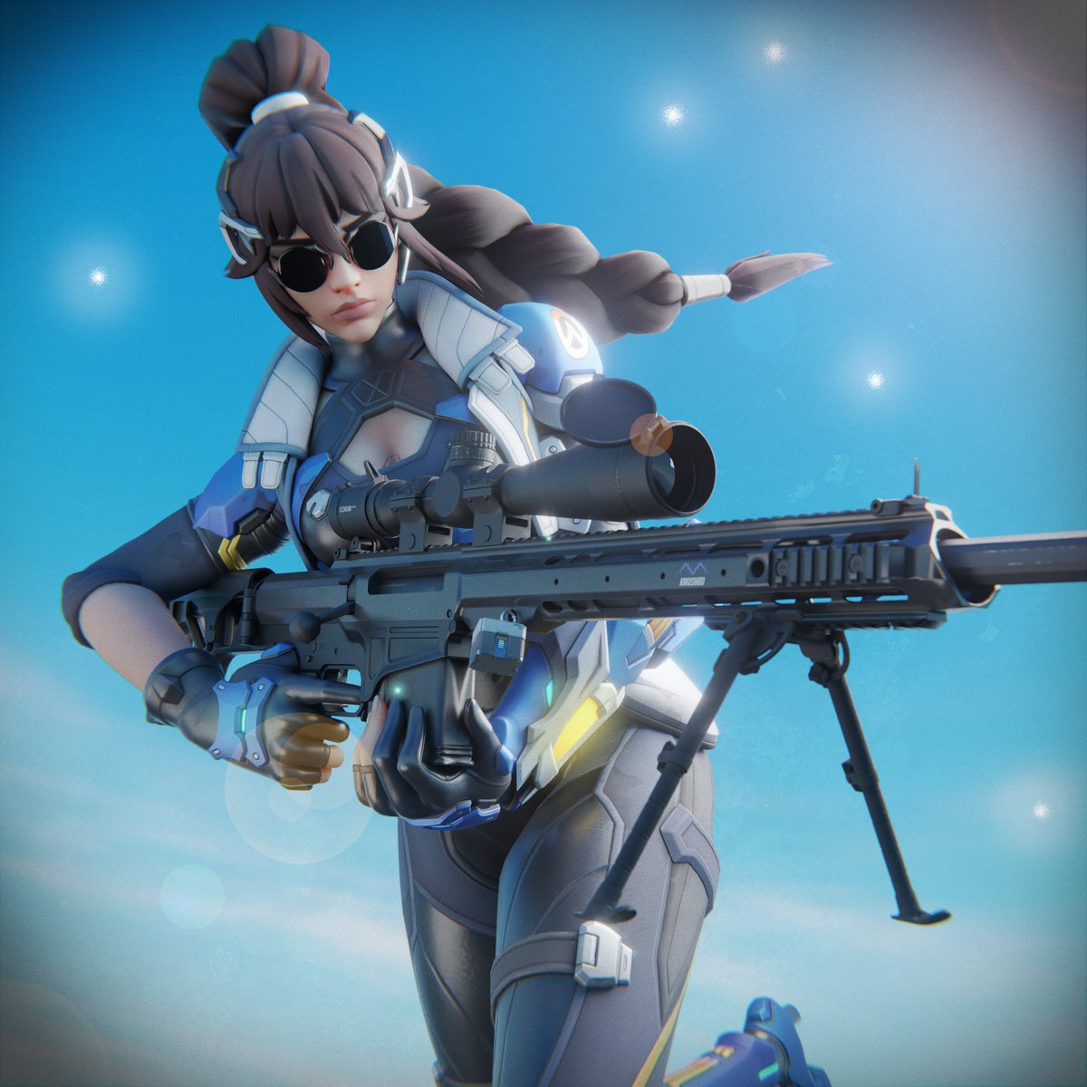 KakuShido_Moon's tweet photo. Widow(Overwatch): Do you remember me?
Widow(Talon): Nyet!!
#OW #Widowmaker #Blender #Overwatchfanart #Widow https://t.co/RVsqs5mjto