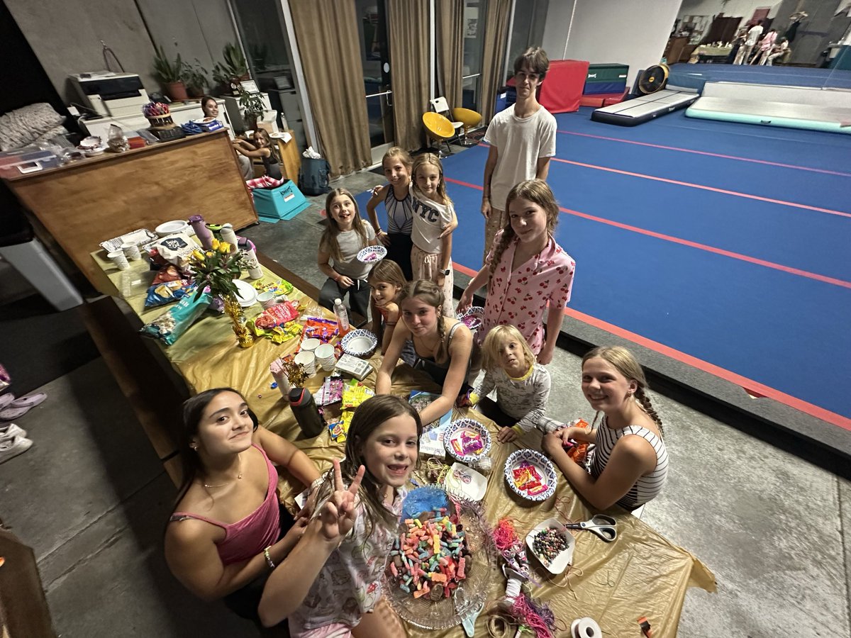 FlipsFitnessFun's tweet photo. Ya know, sometimes it's just nice having fun at the gym with other people who are awesome like you. 🤸

More gym updates coming VERY soon!
#teambonding #slumberparty #nationalgymnasticsday #ngd #ngd2026 #gymnastics #sonomacounty #winecountry #norcal #academy #gym #fitness #health https://t.co/g9iboVFtat