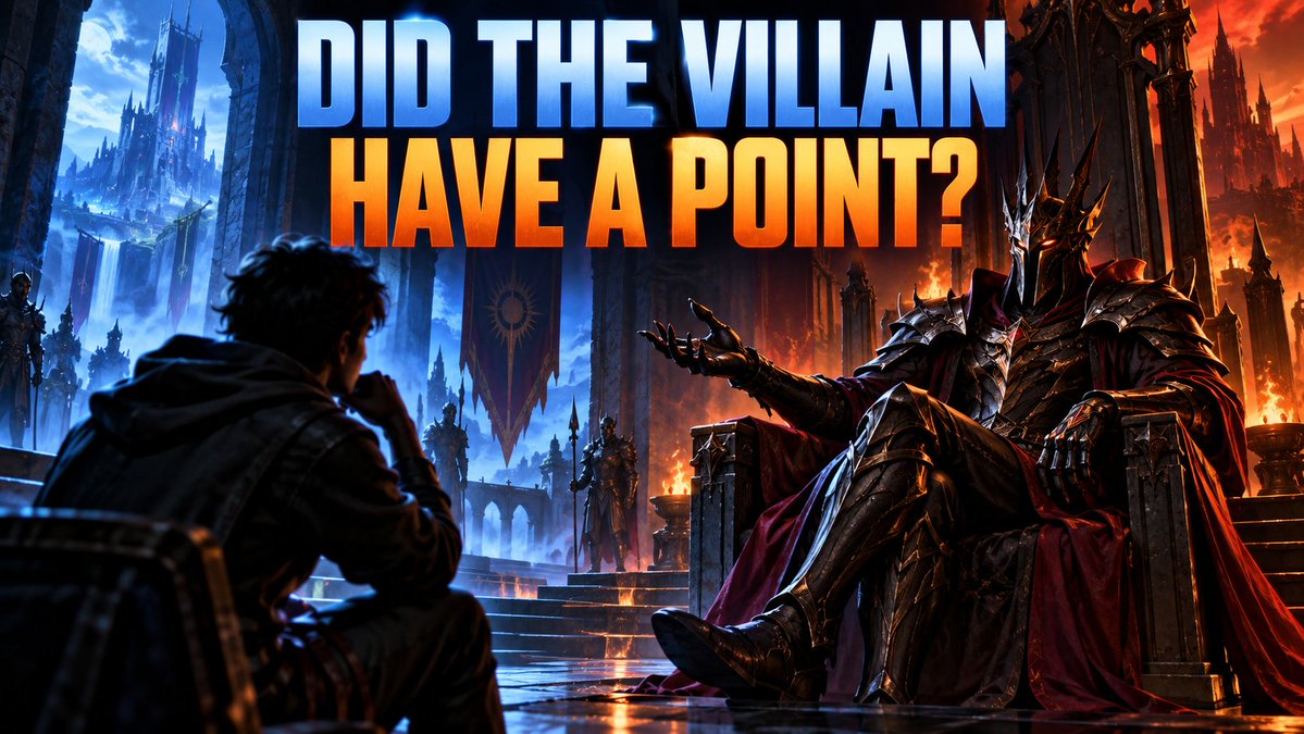 ConfidentGamers's tweet photo. Name a game villain who made you stop and think:
“Hold on…they actually have a point.” 👀

No essay required—but we’ll absolutely read it if you bring receipts.

#VideoGameVillains #GamingDiscussion #GamingCommunity #ConfidentGamers https://t.co/mZngiuTs9S