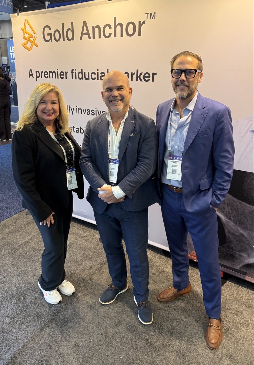 marlene21363880's tweet photo. ASTRO 2026- Booth #2348 
Gold Anchor Marker Naslund Medical
-minimally invasive
-instant stability
-great visibility https://t.co/jlxDeZ11bB