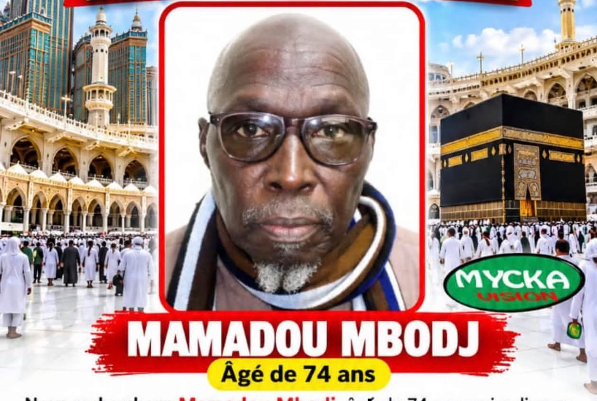 PaolaAssiya's tweet photo. 🕋 🚨 Je transfère 🚨 :

Bonjour,
Nous sommes à la recherche de notre papa, qui a été porté disparu à La Mecque depuis le 19 août 2026.

Il a été perdu de vue au niveau du 4ᵉ tour de Safa et Marwa. 
Nous avons immédiatement fait une déclaration auprès de la police de La Mecque et nous avons également effectué des recherches dans les hôpitaux et les morgues, mais malheureusement, nous n’avons toujours aucune nouvelle de lui.

Mon frère s’est également rendu sur place afin de poursuivre les recherches, mais jusqu’à présent, aucune information ne nous a permis de le retrouver.

Notre papa était parti avec l’agence SARSARA Voyage, dirigée par Mme Maguette Niang, cheffe d’agence.

Nous lançons donc un appel à toute personne qui aurait pu le voir ou qui disposerait d’une quelconque information pouvant nous aider à le retrouver.

S’il vous plaît, partagez largement ce message. Chaque partage peut nous rapprocher de notre papa.

Merci du fond du cœur à toutes les personnes qui nous aideront dans nos recherches et qui auront une pensée ou une prière pour lui.

Rt appréciés, baarak Allāhou fikoum