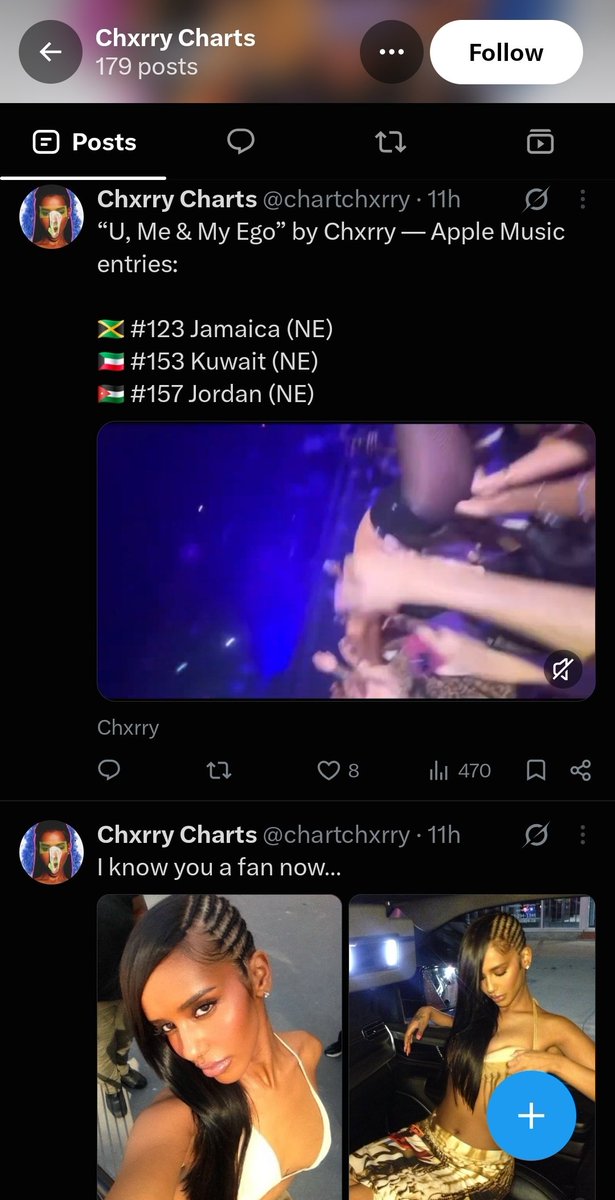 selfishseethal's tweet photo. tyla charts vs chxrry charts: one is actually doing updates and the other is trying to be shady.... https://t.co/BrZH3gcb15