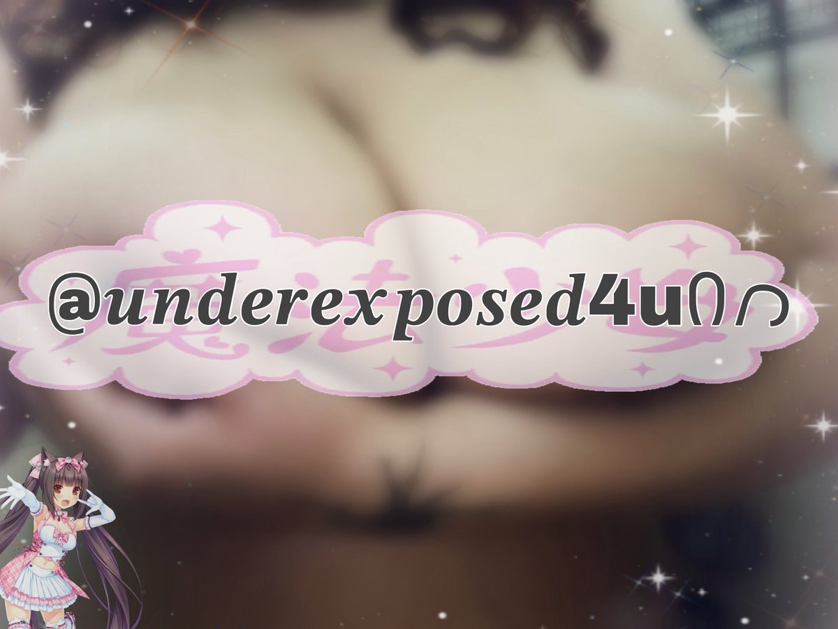 underexposed4u's tweet photo. Got carried away with the editing but look how cute i made it !!! 
#nsfwtwtًً  #underexposed4u https://t.co/QsAayrglHC