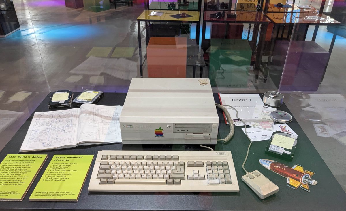 Amiga 4000 and Worms 2 Development Diary 