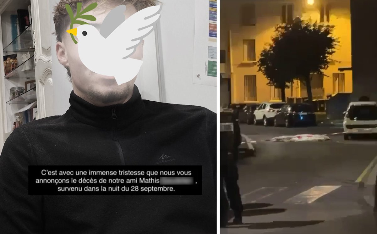 F_Desouche's tweet photo. Mathis, 19 ans, tué de plusieurs coups de couteau dans un quartier de Saint-Chamond (42). Le suspect, qui aurait sorti son arme lors d'une bagarre, serait un jeune d'origine kosovare

 https://t.co/Aacm4JLfLz https://t.co/C1Vtzby1cz