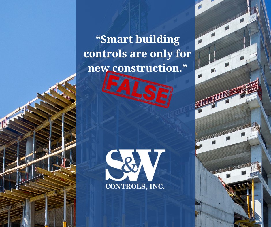 sandwcontrols's tweet photo. ❌ Myth: Smart building controls are only for new construction.
✅ Reality: Existing buildings can be upgraded with modern controls, without replacing everything.
Wonder what’s possible in your building? https://t.co/PjqmEOlRtP
#BuildingAutomation #BuildingControls https://t.co/WZg8caLVCL