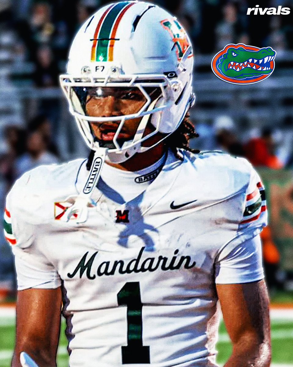 Rivals's tweet photo. NEW: Florida looks like a front-runner moving forward for No. 1 overall prospect Brysen Wright, @SWiltfong_ reports🐊

“The environment was great. I loved the coaching staff and it really felt at home."

Details: https://t.co/7XaXfD9gBe https://t.co/EOQG5ymAyx
