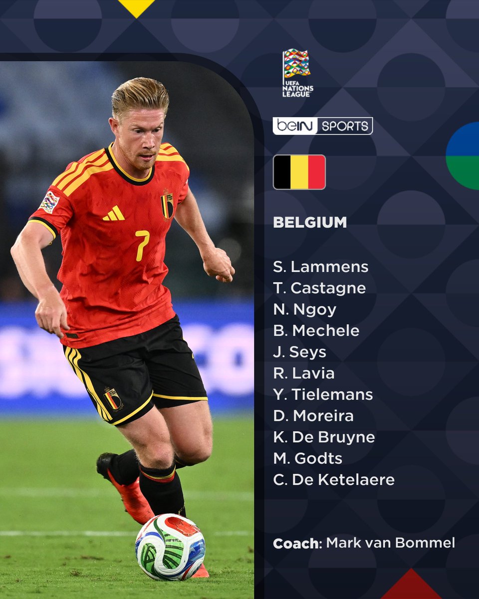 beINSPORTS_EN's tweet photo. The line-ups are confirmed! ✅ https://t.co/lwr42EbNEx