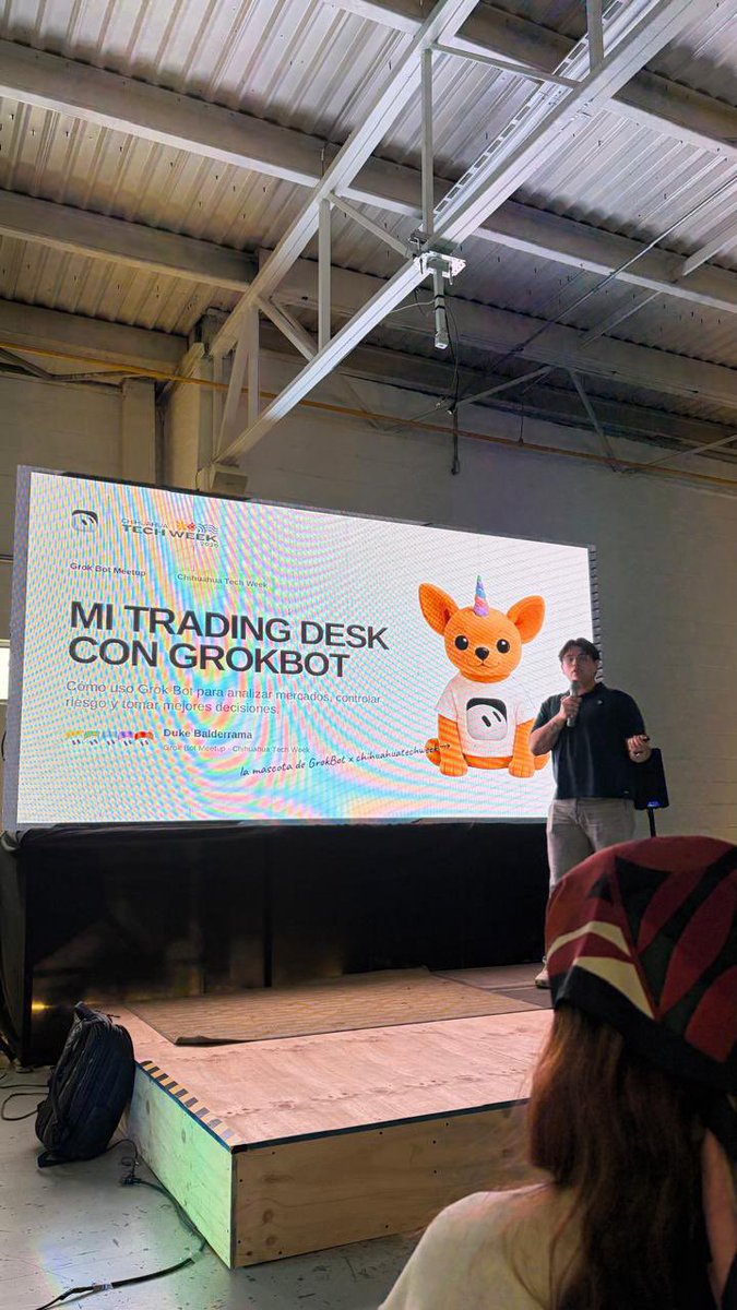dukethropic's tweet photo. I’m so proud to have organized the GrokBot event at #ChihuahuaTechWeek!
Everything went excellently, the energy was amazing, and I’m truly satisfied with how it all turned out.
Thank you to everyone who joined and made this moment possible! 🚀🤖
#GrokBot #ChihuahuaTechWeek #Tech https://t.co/8JPOwbDEhZ