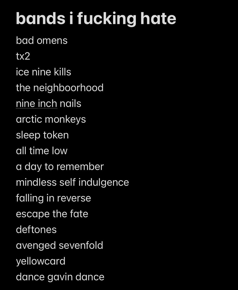 toro_saurus's tweet photo. someone told me to kill myself over my list https://t.co/a373lLt8Xs