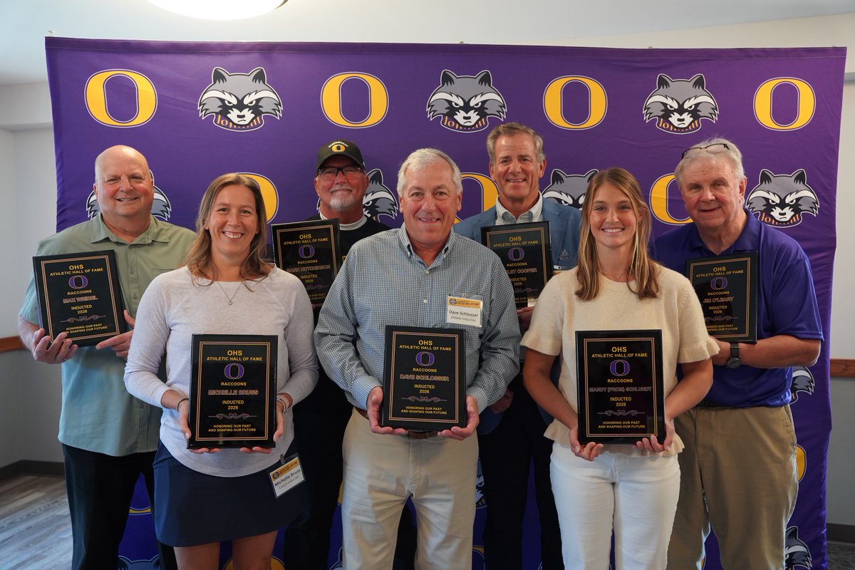 oconschools's tweet photo. We celebrated & honored athletes who have coached, supported, or excelled in the athletics program at OHS at the 2026 OHS Athletic Hall of Fame Induction! Congrats to those who have honored our past and shaped our future! https://t.co/SzYHEcdNCy #OconPride #OconDriven #Oconomowoc https://t.co/X5YJCZ1yGg